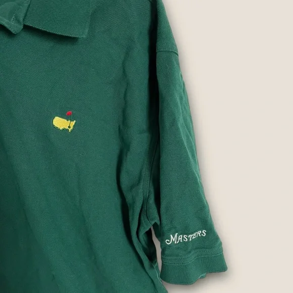 Masters Collection Golf Polo Men's L Mercerized Cotton Short Sleeve MEASUREMENTS - Picture 4 of 4
